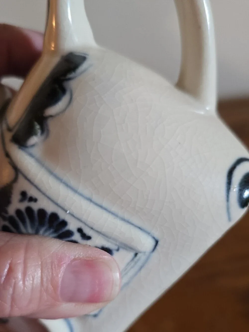 Vintage Asian Elephant Teapot Set with 2 Matching Cups - Tote 15